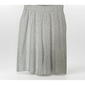 Max Mara Leisure Bermuda Shorts Womens Small Gray Stretch‎ Casual No Size Tag